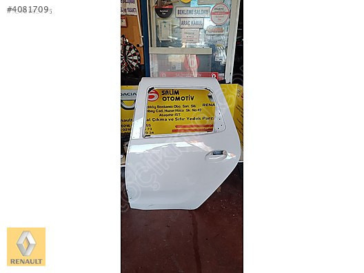 DACİA DUSTER ÇIKMA ORJİNAL BEYAZ SOL ARKA KAPI VE DİGERLERİ