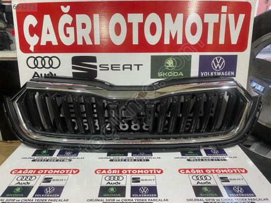 SKODA OCTAVİA 2021-2025 ÖN PANJUR KROMLU 5E3853653