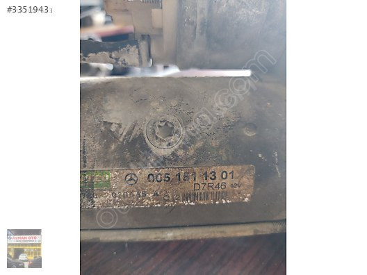 0051511301 MERCEDES SPRİNTER MARŞ DİNOMOSU