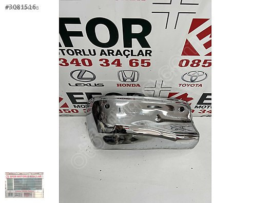 TOYOTA HİLUX SOL ARKA KROM TAMPON ÇIKMA ORJİNAL PARÇA 20-23