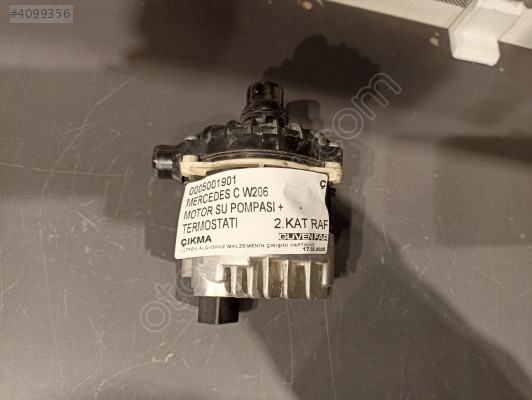 MERCEDES C W206 MOTOR SU POMPASI + TERMOSTATI A0005001901 Ç