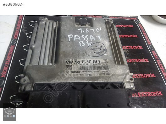 VW GOLF 7 LEON PASSAT SKODA MOTOR BEYNİ 04L907309R - 0281031066