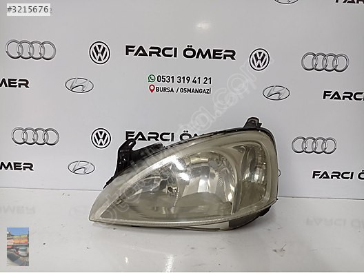 OPEL CORSA SOL FAR ORİJİNAL