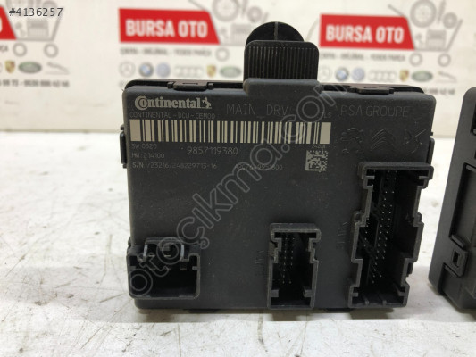 PEUGEOT 3008 SOL ÖN KAPI MODÜLÜ 9857119380 ORJINAL