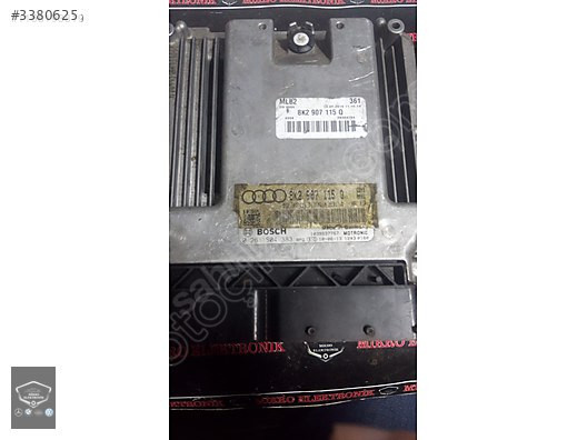 Audi A4 8K 8B Motor Beyni 0261S04383 8K2907115Q