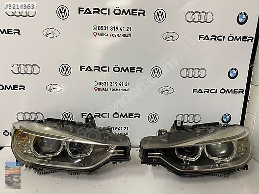 BMW F30 FAR TAKIMI ORJİNAL SÖKME HATASIZ SAĞ SOL FAR