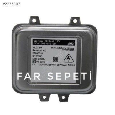 SAAB 9 5 XENON FAR BEYNİ SIFIR OEM:5DV 009 610-00
