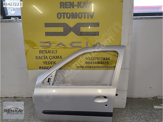 RENAULT CLİO 2 SOL ÖN KAPI GRİ ORJ ÇIKMA RENKAY OTO KOCAELİ