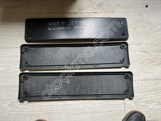 1K0807285B VOLKSWAGEN JETTA GOLF ÖN TAMPON PLAKLIK