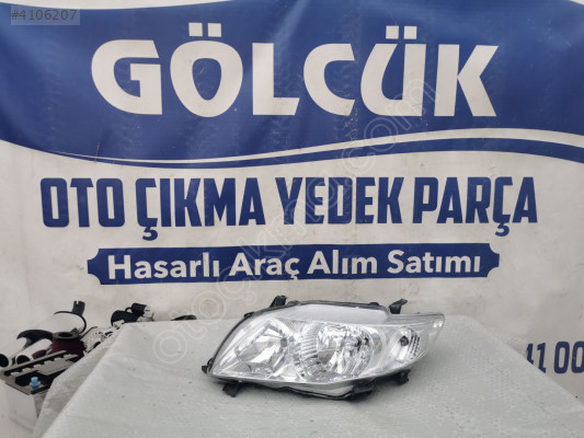 08-212-11M7L Toyota Coralla 2007 /2009 Sol Ön Far