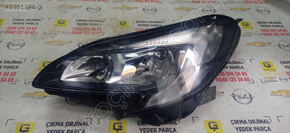 OPEL CORSA E SOL ÖN FAR ÇIKMA SÖKME YEDEK PARÇA
