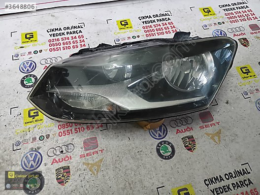 VOLKSWAGEN POLO 2010-2014 SOL FAR ÇIKMA SÖKME YEDEK PARÇA