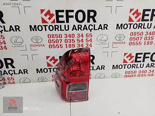 TOYOTA HİLUX SIFIR SOL STOP 15-17 OEM NO:81560-0K260
