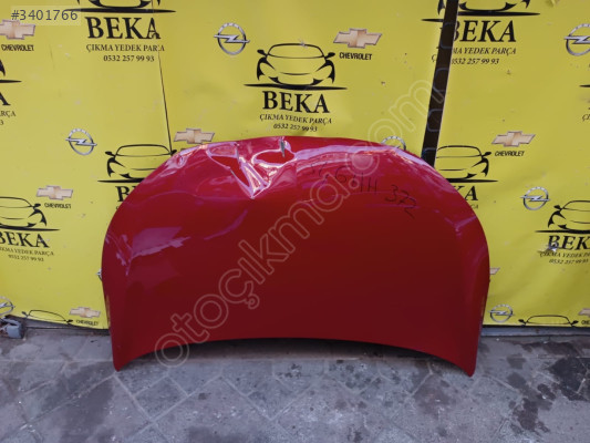 OPEL CROSSLAND MOTOR KAPUTU KIRMIZI ÇIKMA ORJİNAL YEDEK PARÇA
