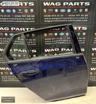 2017 - 2021 GOLF 8 SAĞ ARKA HATASIZ MAVİ DOLU KAPI 5H4833056