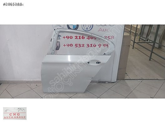 BMW 5 SERİSİ F10 SOL ARKA KAPI SEDEFLİ BEYAZ ORJİNAL