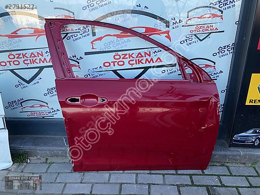 Fiat Egea Orjinal Sağ Ön Kapı - Oto Çıkma Parçaları