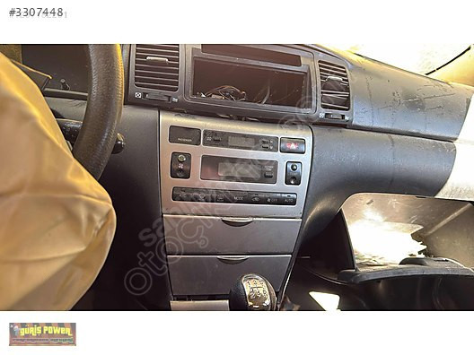 Toyota corolla 2003-2008 dijital klima kontrol paneli
