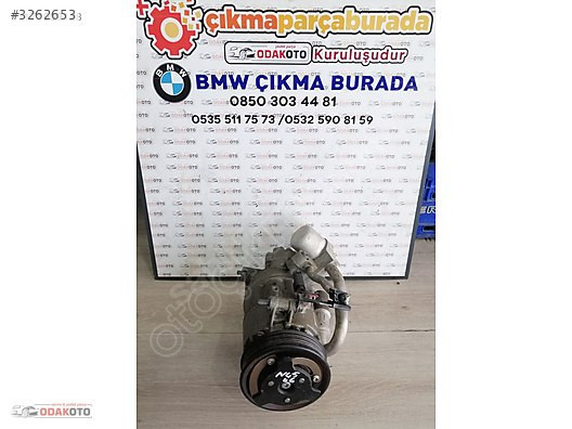 Bmw E90 3.16i N45 Çıkma Klima Kopresörü Orijinal Temiz