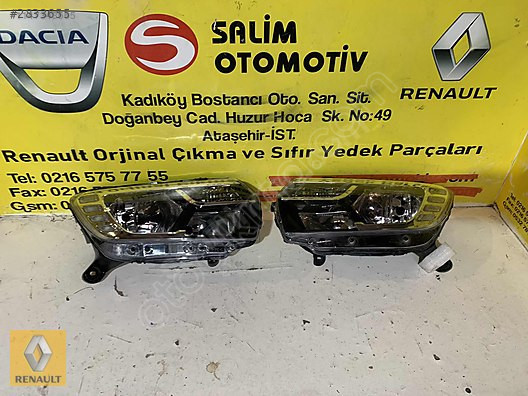 RENAULT SYMBOL SAĞ SOL FAR CIKMA SIFIR ORJINAL VE DİĞER PARCALAR