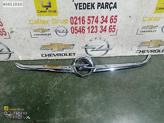 CORSA E ÖN TAMPON ORTA NİKELAJ OEM 90505722 ÇIKMA SÖKME