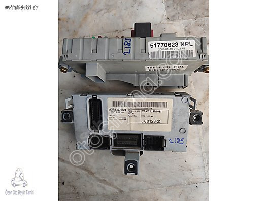 Fiat Doblo Body Beyni Merkezi Kontrol Ünitesi 51770624 51770