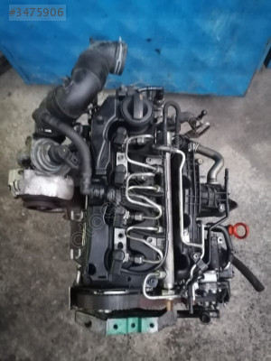 VW Caddy 1.6 Tdi Çıkma Komple Motor - Dolu Cay