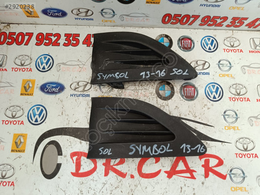 RENAULT SYMBOL 13-16 SOL SİS KAPAĞI ORİJİNAL ÇIKMA 263368395R