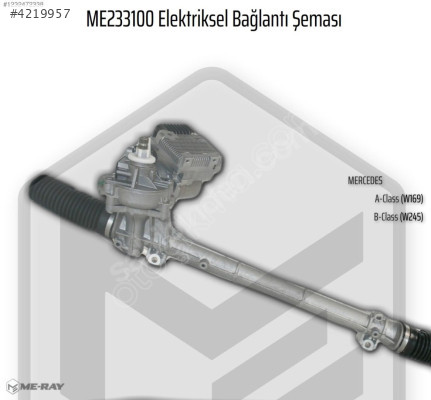 MERCEDES A-Class (W169) B-Class (W245) ELEKTRİKLİ DİREKSİYON KU