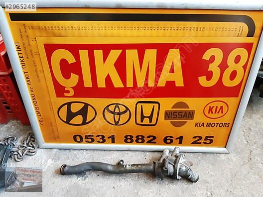 Cıvıc 96-01 İes Blok Su Borusu Termostat Alt Üst Kapağı Orjinal