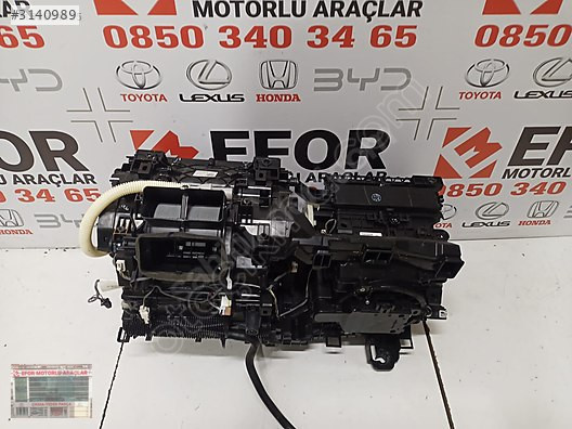TOYOTA COROLLA KALORİFER KAZANI KOMPLE SÖKME ORJİNAL 19-24 MODEL