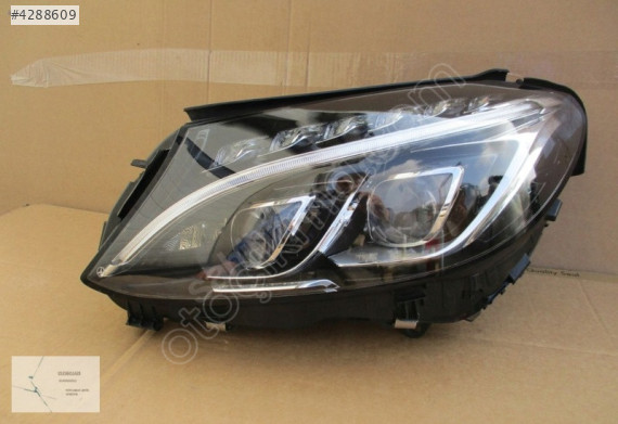 MERCEDES C SERİ W205 FAR SOL ÇİFT MERCEKLİ