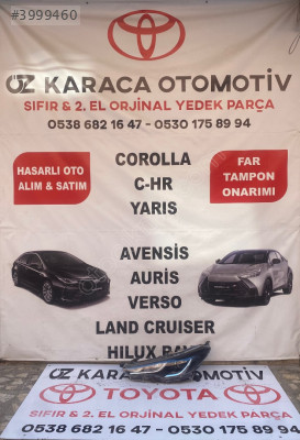2020-2025 TOYOTA COROLLA CROSS ÇIKMA ORJİNAL SOL ÖN FAR