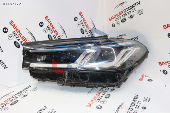 G30 G31 BMW 5 Serisi Sol Ön Far  - 5A388D5