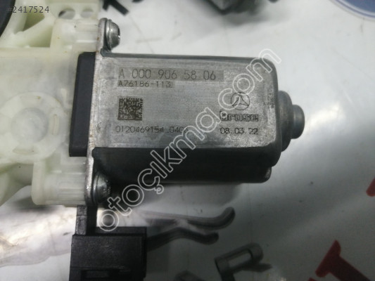Mercedes w213 ön kapı cam motor w 213 e class çıkma parça