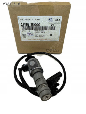 21150-2U000 YAĞ POMPA VALFİ CEED SPORTAGE 1.6 DİZEL