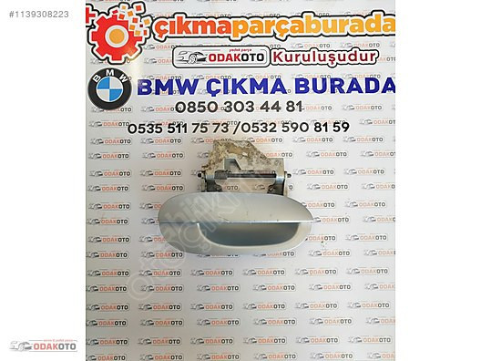 BMW E39 5 Serisi Çıkma Kapı Kolu Sağ Dış Ön Orijinal