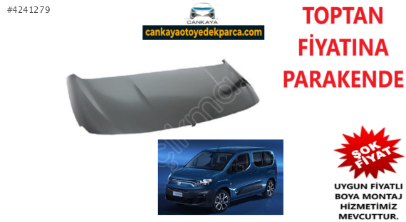 DOBLORİFTERBERLİNGO 2020YENİ KASA MOTOR KAPUTUS SIFIR 98204228