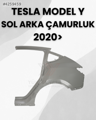 TESLA MODEL Y SOL ARKA ÇAMURLUK