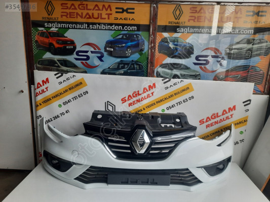 Megane 4 16-20 Sıfır Full Dolu Beyaz Ön Tampon 620226317R