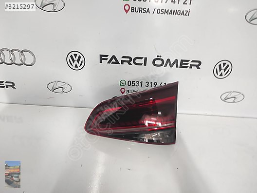 VW GOLF 7.5 HİGHLİNE SAĞ İÇ STOP