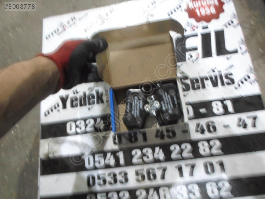 VOLKSWAGEN - RENAULT - PEUGEOT (LP565) ARKA BALATA SIFIR DELPHİ