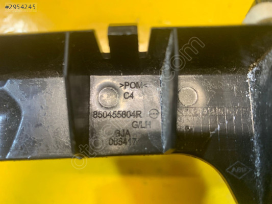 RENAULT Clio 5 Sol Arka Tampon Braketi Sıfır Orjinal 850455804R