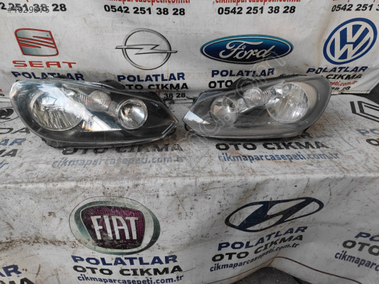 Volkswagen Golf 6 ön far sağ sol