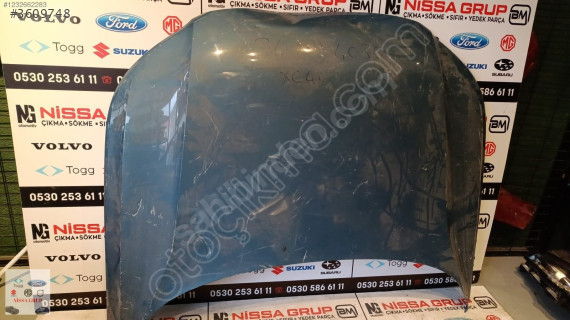 VOLVO XC40 KAPUT ORJİNAL ÇIKMA YEDEK PARÇA