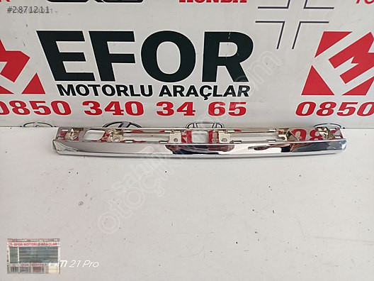 TOYOTA COROLLA ARKA BAGAJ NİKELAJ ÇİTASI ÇIKMA ORİJİNAL2019-2023