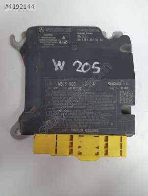 mercedes c w205 çıkma orjinal airbag beyni (son fiyat)