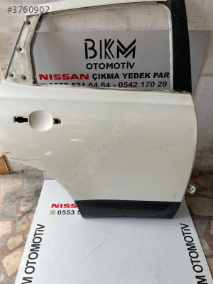 Nissan Qashqai J10 (2007-2013) Hatasız Sağ Arka Kapı