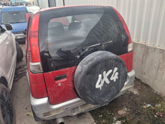DAİHATSU TERİOS ARKA BAĞAJ KAPAĞI ORJİNAL ÇIKMA
