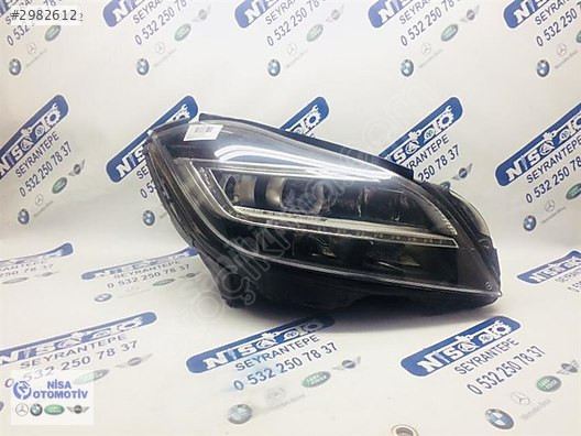 MERCEDES CLS SERİSİ W218 KASA SAĞ FAR MAKYAJSIZ LEDLİ ORJ ÇIKMA